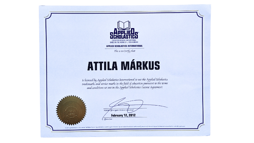Márkus Attila angol tanár