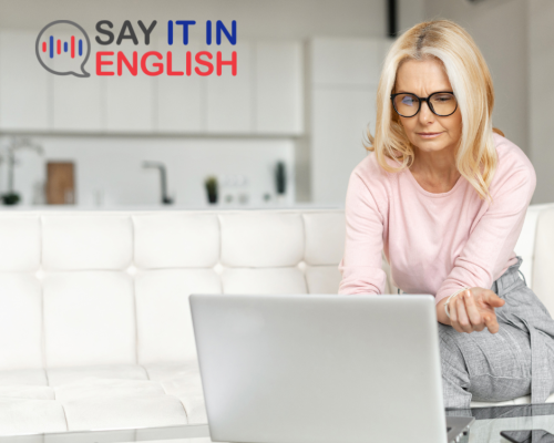 A Say it in English online-angol-tanar